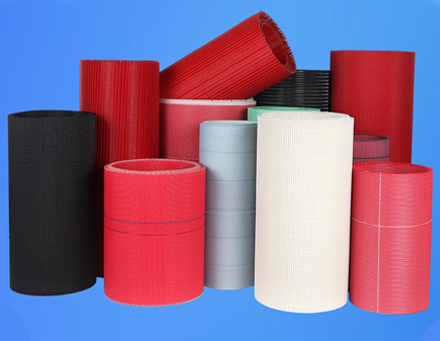 Red de malla para la producción de tela no tejida